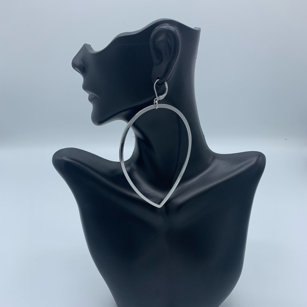LUCILLE RHODIUM EARRINGS